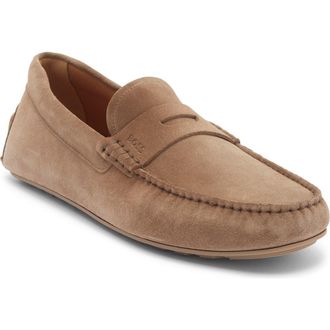 BOSS Noel Penny Loafer in Medium Beige at Nordstrom Rack, Size 13Us / 12Uk