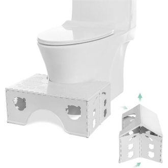 OEM Taburete De Inodoro Plegable - Taburete Ergon&oacute;mico Para Ba&ntilde;o Para Adultos Y Ni&ntilde;os - Taburete De Inodoro Infantil