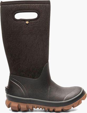 Bogs Womens Whiteout Faded Winter Boots In Black