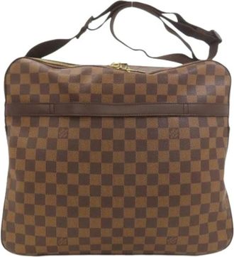 Louis Vuitton Pre-owned Cross Body Bags, female, Brown, Size: ONE SIZE Pre-owned Dorsoduro Shoulder Bag