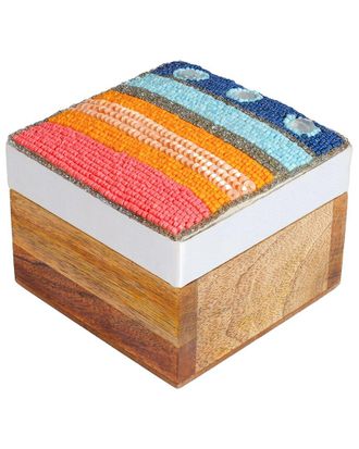Tiramisu Coastal Stripe Artisan Box