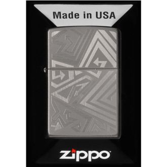 OEM Encendedor Zippo Con Dise&ntilde;o De Flechas Rayadas 60007347