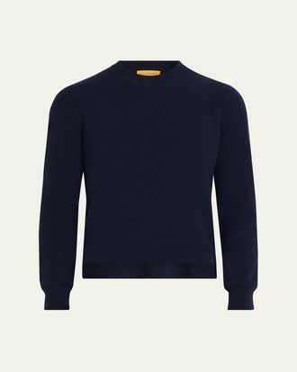 Guest In Residence Mens Cashmerer Rib Allday Crew-Neck Shirt
