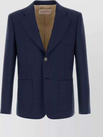 Valentino Garavani virgin wool single-breasted blazer
