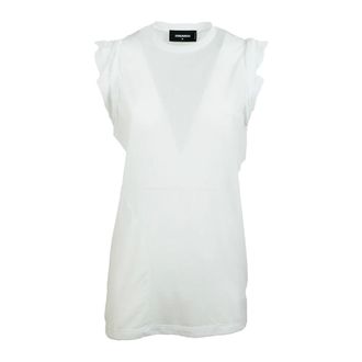 Dsquared2 Mujer, Camisetas, Blanco, Talla: S