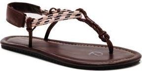 Free People Island Hopping Sandal in Chocolate at Nordstrom Rack, Size 6