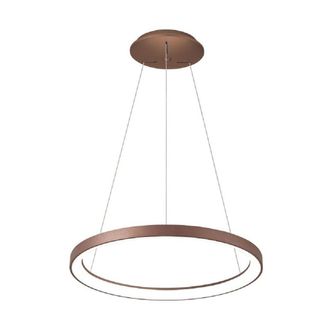 Trade Shop Trade Shop Traesio - Trade Shop - Pendien Led 30w Cct Lampada Sospension Circolare 38m Luce Cucina Bar - Brown