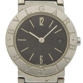 Bulgari Pre-owned Watches, female, Black, Size: ONE SIZE Pre-owned Vintage Wristwatch