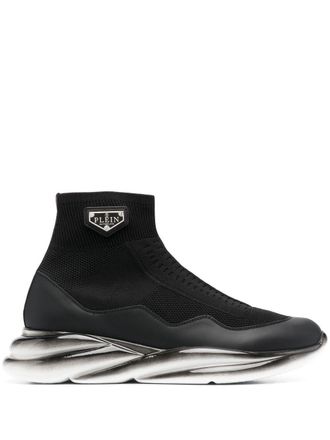 Philipp Plein Skywalker Runner sock-style sneakers - Black
