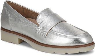 Vionic Cleo Loafer in Silver at Nordstrom, Size 7.5