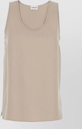 Parosh silk tank top