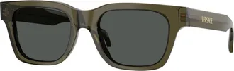 Versace VE4486 554287 Mens Sunglasses Green Size 52