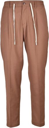 Daniele Alessandrini Stretch Trousers - Brown
