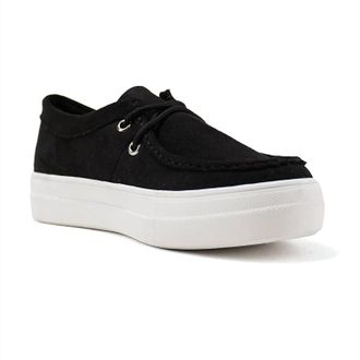 Soda Womens Riley Slip On Shoes In Black