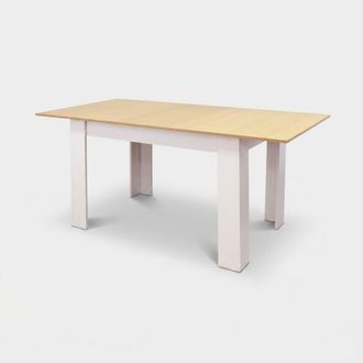 COSMA Mesa De Comedor Moderna De Madera Rectangular Extensible Archibald