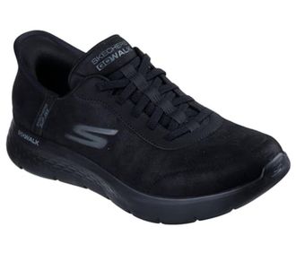 Skechers Mens Hands-Free Slip-ins GO Walk Flex Smooth Motion Sneaker, Black, 10 UK