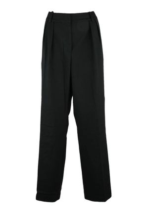 Tommy Hilfiger Classic Wide Leg Trousers - Black