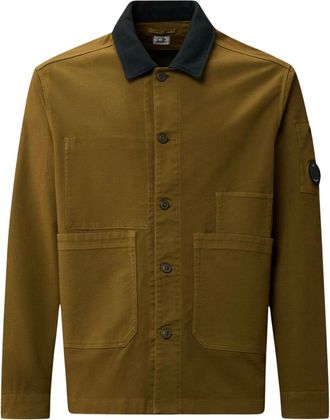 C.P. Company C.p. Company, Heren, Jassen, Bruin, Maat: M Nylon