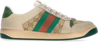 Gucci Schoenen, Heren, Veelkleurig, 44 EU, Leer, GG Screener Sneaker