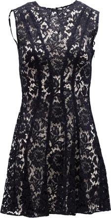 Valentino Garavani Mini Kantjurk - Dames - Korte kleedjes - Zwart - XS - Kleedjes