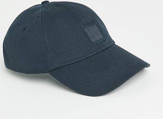 HUGO BOSS Classic Badge Cotton Cap - Navy