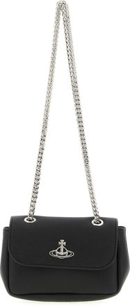 Vivienne Westwood Small Purse Chain Borse A Spalla E Tracolla Nero-Donna