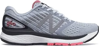 New Balance Womens 860 V9 Running Shoes In Grey Blue