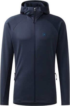 Haglöfs Korp Mid Hood Fleecejacke für Herren | blau
