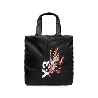 Yohji Yamamoto Yaksha Graphic-print Tote Bag