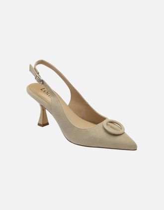 Lotus Womens Delfina Womens Slingback Court Shoes - Tan - Size: 3