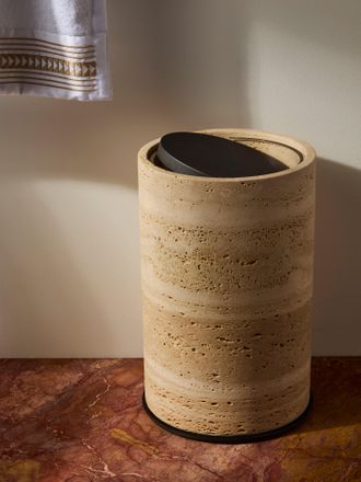 Giobagnara Positano Marble Wastepaper Bin