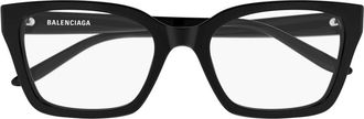 Balenciaga Bb 0501O Optisch Montuur - unisex - Brillen - Zwart - 55 MM - Accessoires