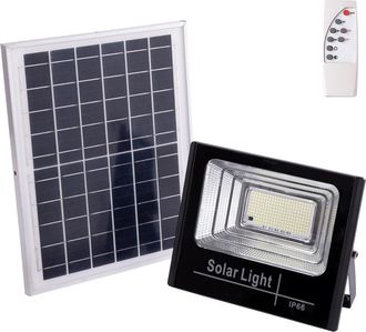 GreenIce Greenice - Proyector Led Solar 100w 6500k Panel: 6v/12w Bater&iacute;a: 3,2v/8000mah Control Remoto [ho-solarfl-100w-01]