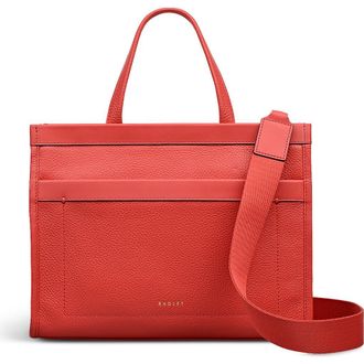 Radley London Alba Place Small Ziptop Satchel Bag in Luscious Red at Nordstrom