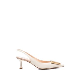 Roberto Festa Milano Pumps, female, Beige, Size: 7 1/2 US Ariennespazzolato Sasso Phard