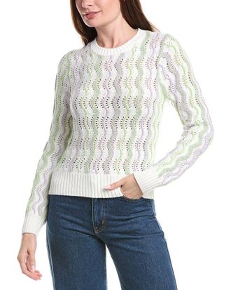 Isla Charlotte Vertical Wave Stripe Top