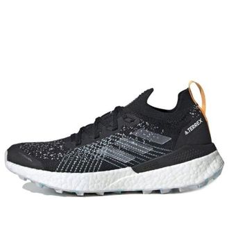 adidas (WMNS) adidas Terrex Two Ultra Parley Trail Black White Blue EE8964