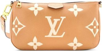 Louis Vuitton Multi Pochette Accessoires Bicolor Monogram Empreinte Giant Large pouch - Beige