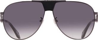 Just Cavalli Grey Gradient Pilot Unisex Sunglasses SJC095 0568 62