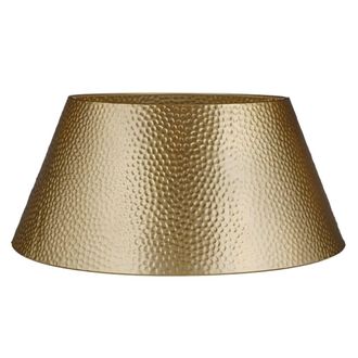 MiCa Decorations Falda para &aacute;rbol de navidad oro h26xb38xl58cm
