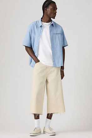 Levi's 478 Baggy Capri - Uomo - 29 - Bianco / Ecru Goods