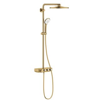 GROHE Euphoria Smartcontrol System 310 Duo, Columna De Ducha Con Mezclador Termost&aacute;tico, Cool Sunrise Cepillado (26507gn0) - Grohe