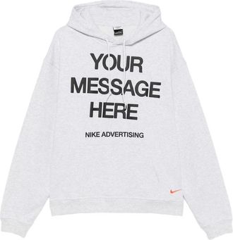 Nike Slogan-print Drawstring Hoodie