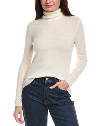 Fort&eacute; Cashmere Turtleneck Cashmere Sweater