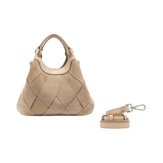Gianni Chiarini Tote Bags, female, Beige, Size: ONE SIZE Dua Medium Bag