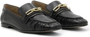 AllSaints Sapphire Chain Loafer in Black at Nordstrom Rack, Size 10Us / 40Eu