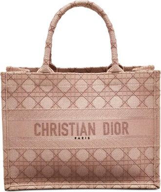 Dior 2021 medium canvas tote bag - women - Canvas - One Size - Neutrals