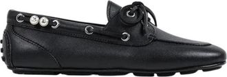 Karl Lagerfeld Ariella Loafer - Dames - Bootschoenen - Zwart - 37 EU - Leer - Schoenen