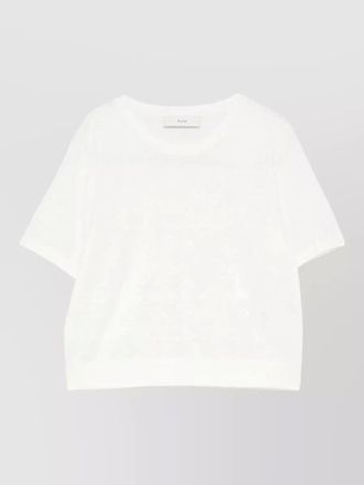 Dunst ribbed knit short-sleeve t-shirt