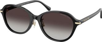Michael Kors MK2289D DEHLI 30058G Womens Sunglasses Black Size 55